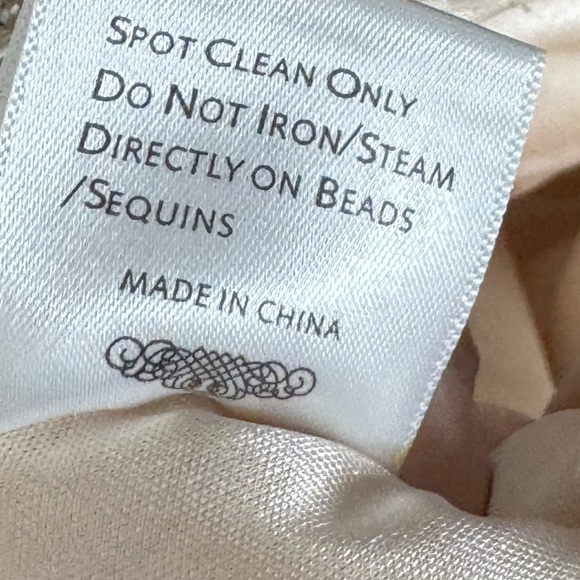 Sue Wong Nocturne Beaded Fringe Dress 2 Art Deco Gatsby Flapper 1920s - Picture 13 of 16